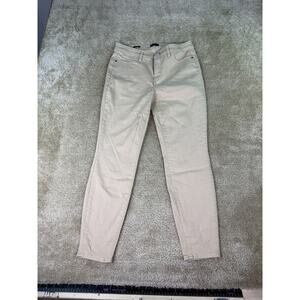 TALBOTS JEGGING BEIGE WOMENS  HIGH WAISTED SIZE 8